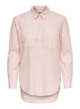 Chemise Only Hally Rosa pour Femme
