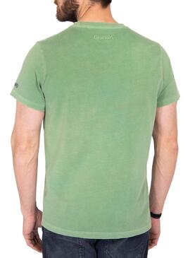 T-Shirt Norton Bronson Vert pour Homme