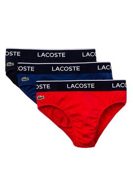 Slip Lacoste Slip Tricolore pour Homme