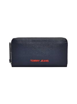 Portefeuille Tommy Jeans New Modern Bleu pour Femme