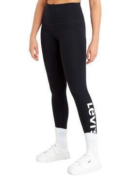 Legging Levis Logo Noire pour Femme