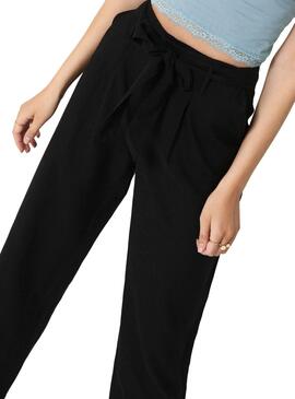 Pantalon Only Viva Noire pour Femme