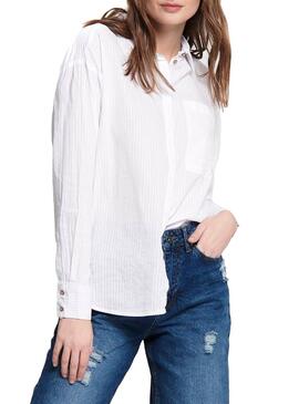 Chemise Only Carry Blanc pour Femme
