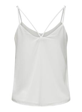 Top Only Moon Blanc pour Femme