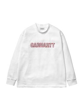 Sweat Carhartt Hearts Blanc
