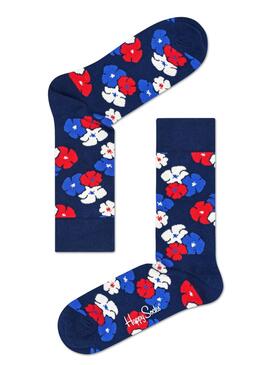chaussettes Happy Socks bleu Kimono