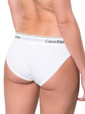Braga Calvin Klein Bikini Femme Blanche