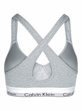 Bralette Calvin Klein Lift Gris Pour Femme