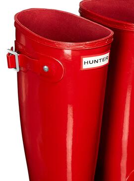 Bootss Hunter Original Tall Gloss Rouge