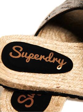 Espadrilles Superdry Maya Femme métallisée