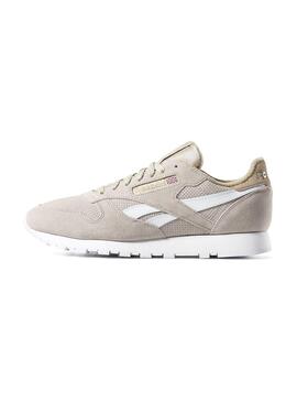 Baskets Reebok Classic Leather MU Beige Homme