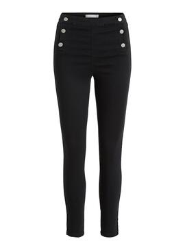 Trousers Vila Vijunas Black 