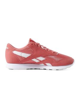 Baskets Reebok Classic Nylon Rose Femme 