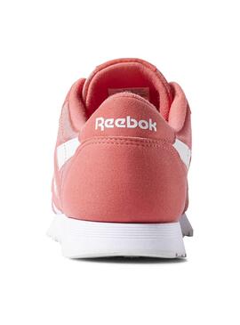 Baskets Reebok Classic Nylon Rose Femme 