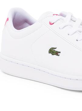 Baskets Lacoste CARNABY EVO BL Rose