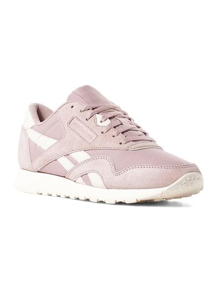 reebok classic gris mujer