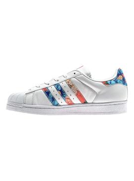 Baskets Adidas Superstar Floral 
