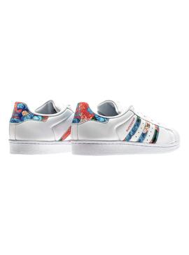 Baskets Adidas Superstar Floral 