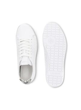 Chaussure Lacoste Carnaby Evo Silver Femme