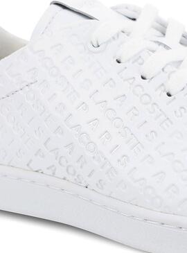 Chaussure Lacoste Carnaby Evo Silver Femme