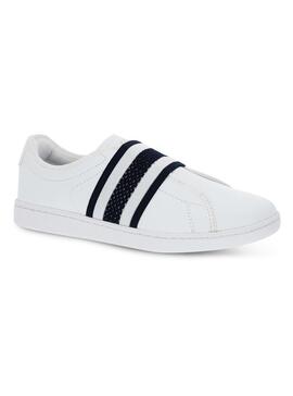 Chaussures Femme Lacoste Carnaby Evo Slip White