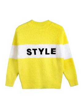 Pull Mayoral Style Jaune pour Fille