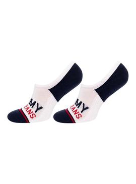 Pack Chaussettes Tommy Jeans Footie Unisexe Multi