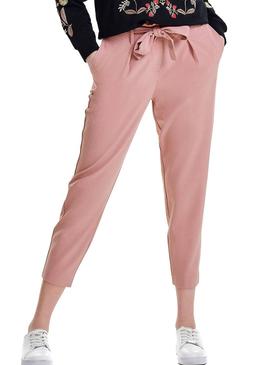 Only Pantalon Femme Nicole Rosa