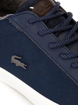 Baskets Lacoste Lerond Bleu