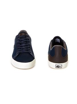 Baskets Lacoste Lerond Bleu