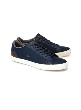 Baskets Lacoste Lerond Bleu