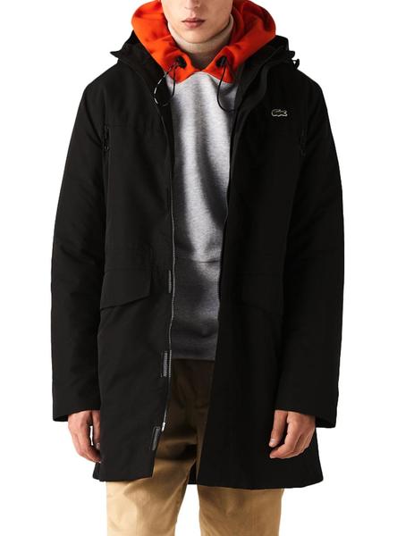 manteau lacoste noir