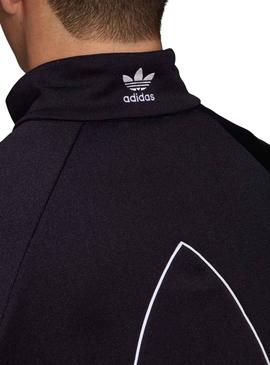 Veste Adidas Big Trefoil Outline Noire Homme
