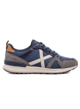 Baskets Munich Alpha 47 Bleu pour Homme