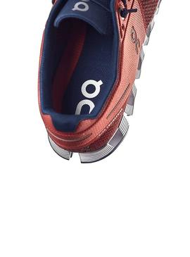 Baskets On Running Cloud Coral Pacific Femme