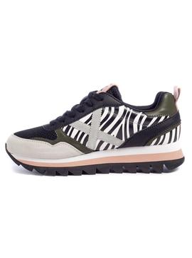 Baskets Munich Ripple 15 Zebra pour Femme