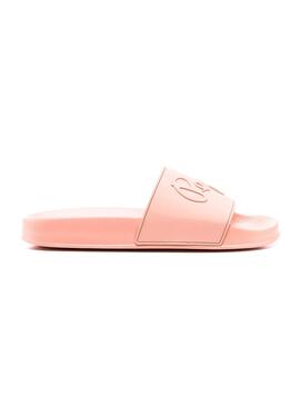 Tongs Pepe Jeans Flap Basse Corail Femme