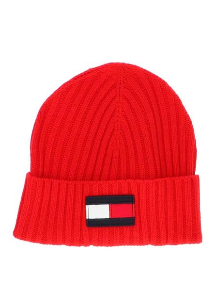 Bonnet Tommy Hilfiger Big Flag Rouge Garçon et Fille