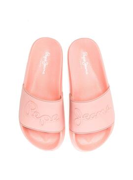 Tongs Pepe Jeans Flap Basse Corail Femme