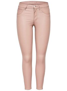 Pantalon Only Kendell Coasted Rosa Femme