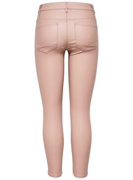 Pantalon Only Kendell Coasted Rosa Femme