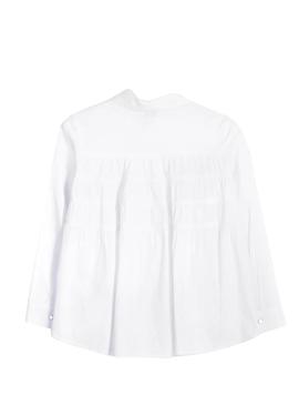 Chemise Mayoral Oxford Blanc pour Fille