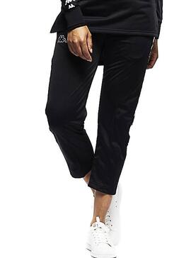 Pantalon Kappa Adev Noir pour Femmes et Hommes