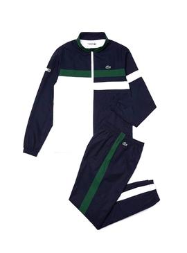 Survêtement Lacoste Block Bleu pour Homme