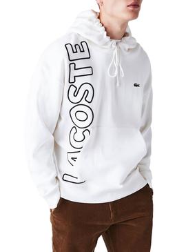 Sweat Lacoste Live 1927 Blanc Femme et Homme