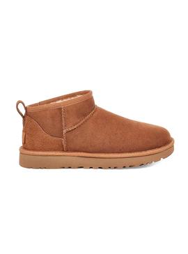 Bootss UGG Classic Ultra Mini Camel pour Femme