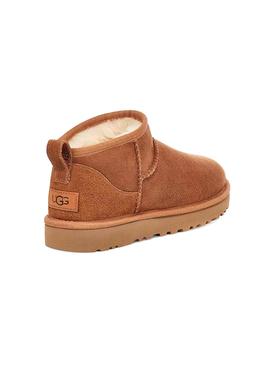 Bootss UGG Classic Ultra Mini Camel pour Femme