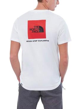 T-Shirt The North Face Boîte Blanc pour Homme