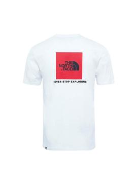 T-Shirt The North Face Boîte Blanc pour Homme