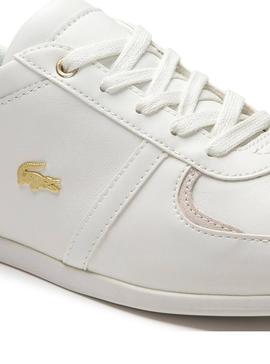 Baskets Lacoste Rey Sport 120 Blanc pour Femme